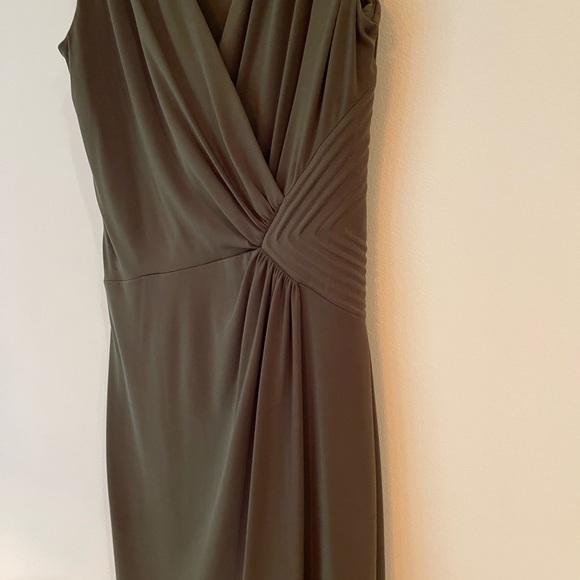 JAX Olive Green Dress, Size 12, Never Worn - Picture 2 of 6
